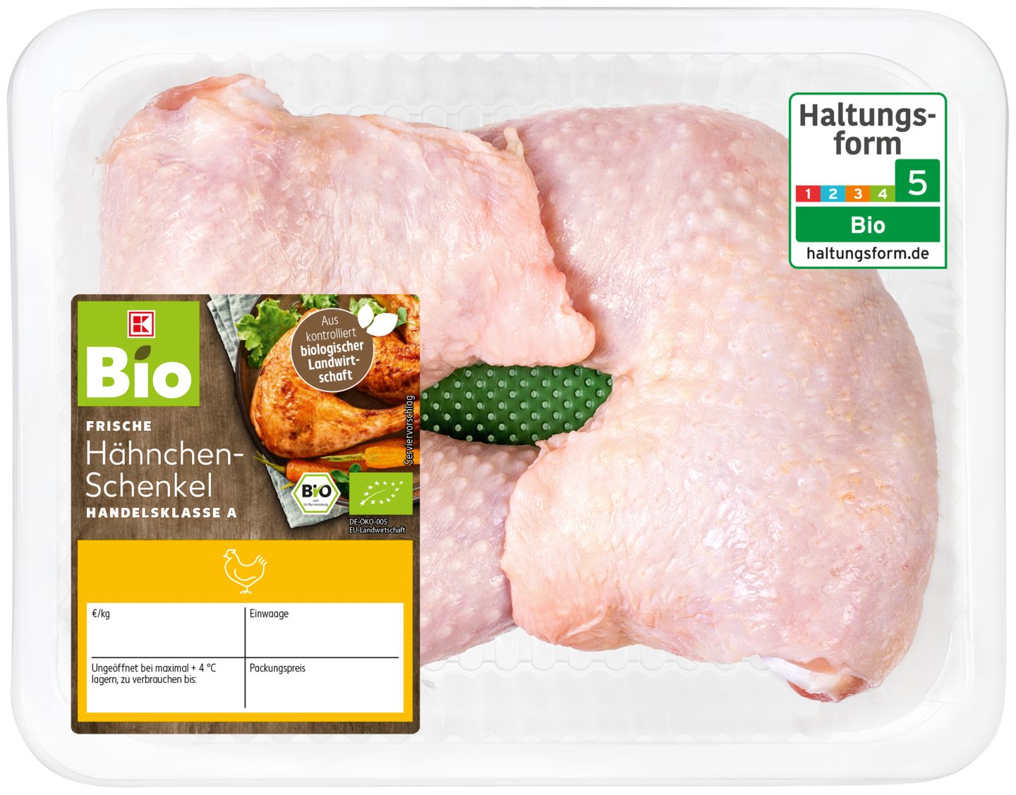 K-BIO Bio-Hähnchenschenkel 