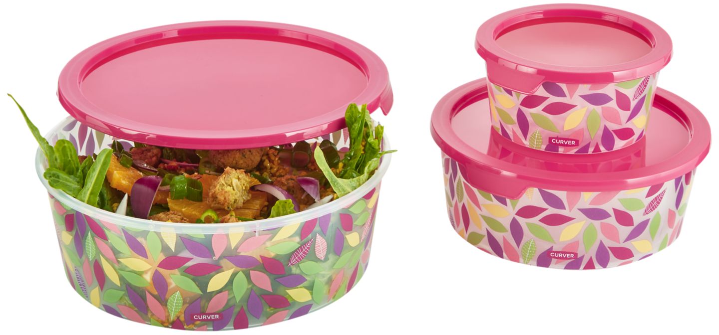 CURVER Frischhaltedosen-Set »Deco Chef«