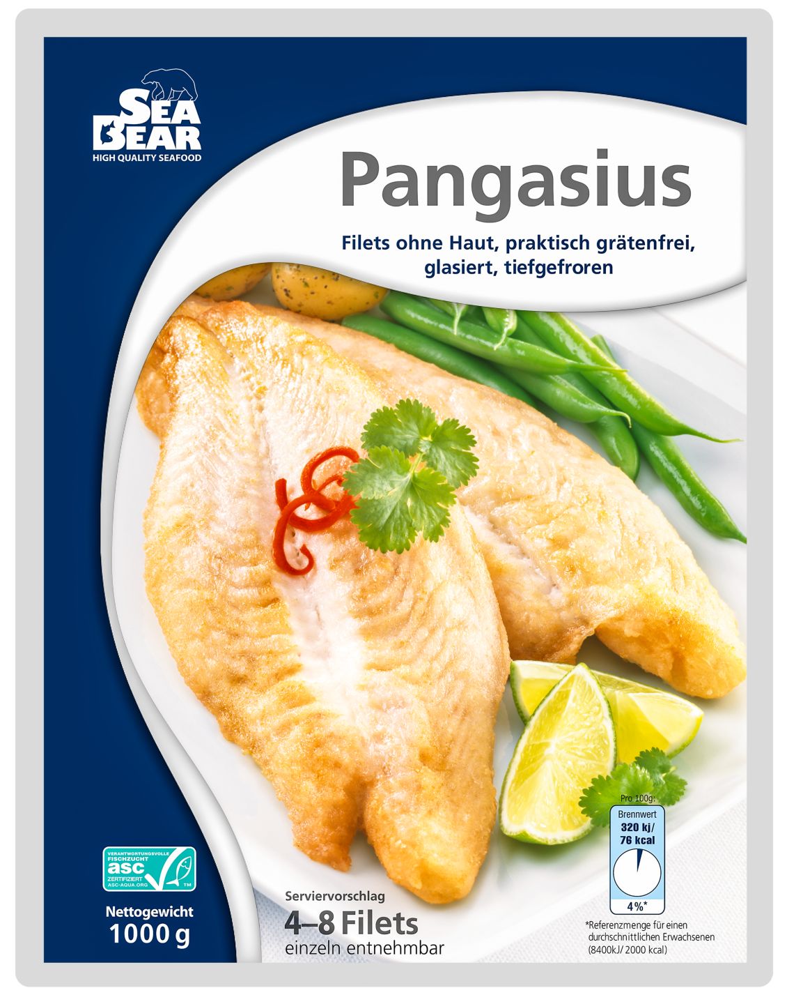 SEA BEAR Pangasiusfilets