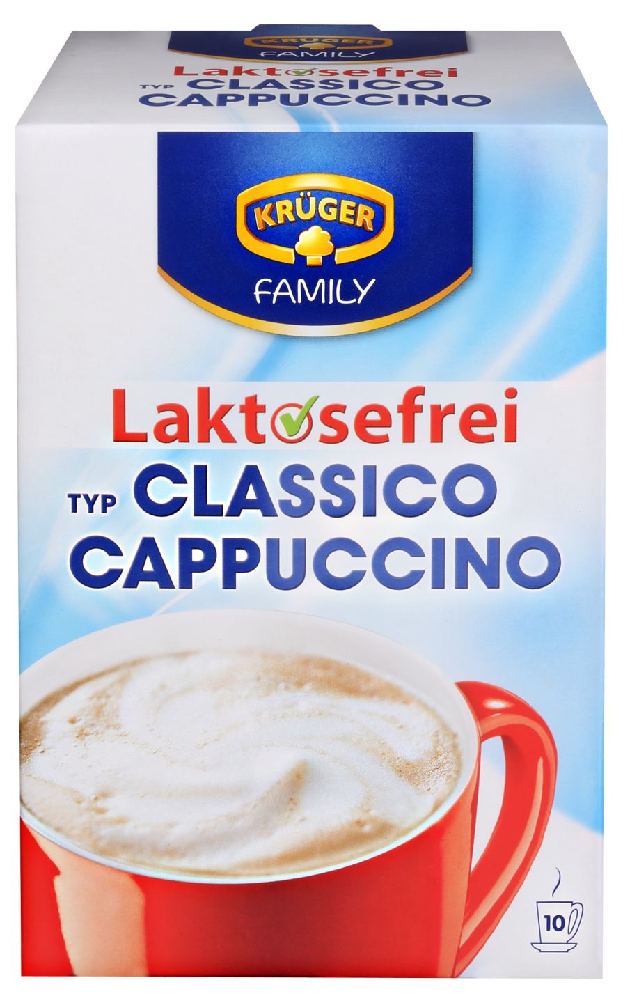 KRÜGER Laktosefreier Cappuccino