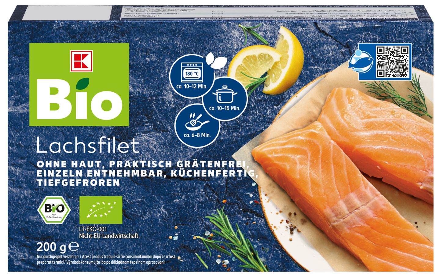 K-BIO Bio-Lachsfilet
