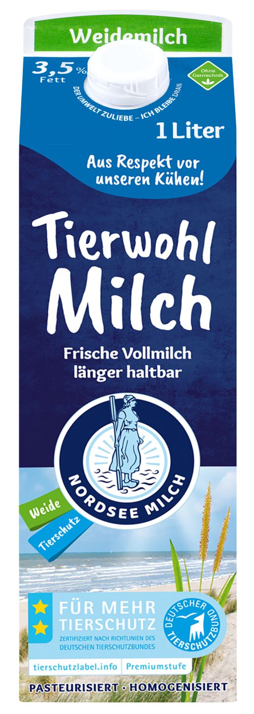 NORDSEE MILCH Frische Weidemilch