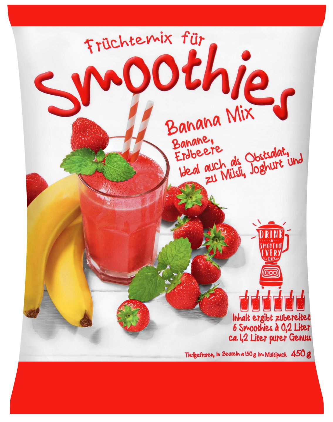 JÜTRO Früchtemix für Smoothies