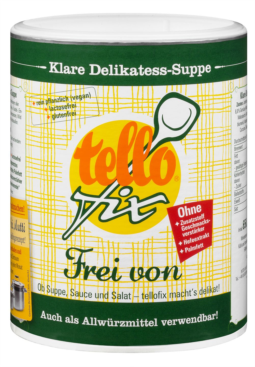 TELLOFIX »Frei von« Delikatess-Suppe