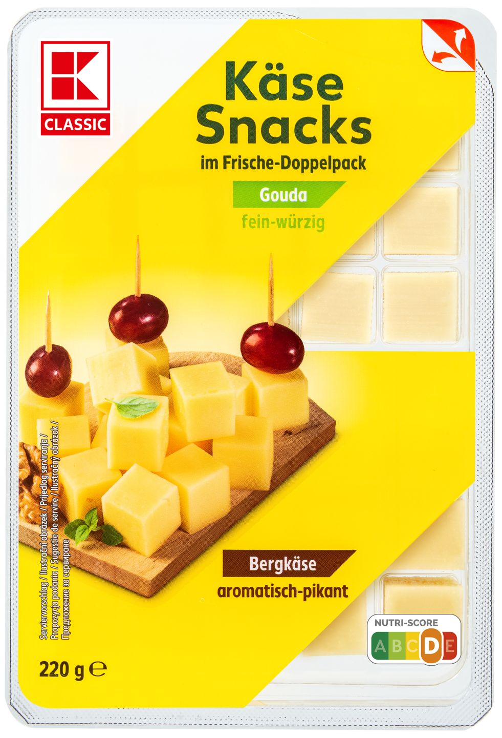 K-CLASSIC Käse-Snacks