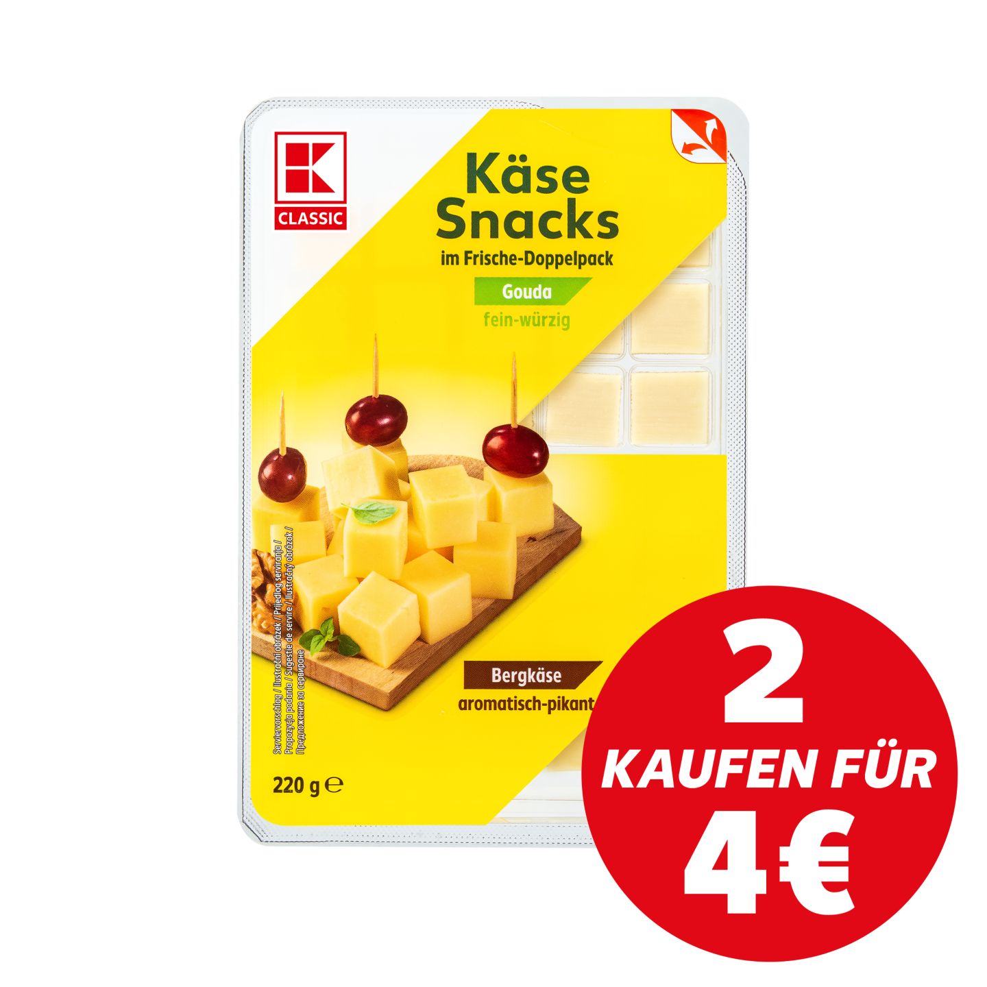 K-CLASSIC Käse-Snacks