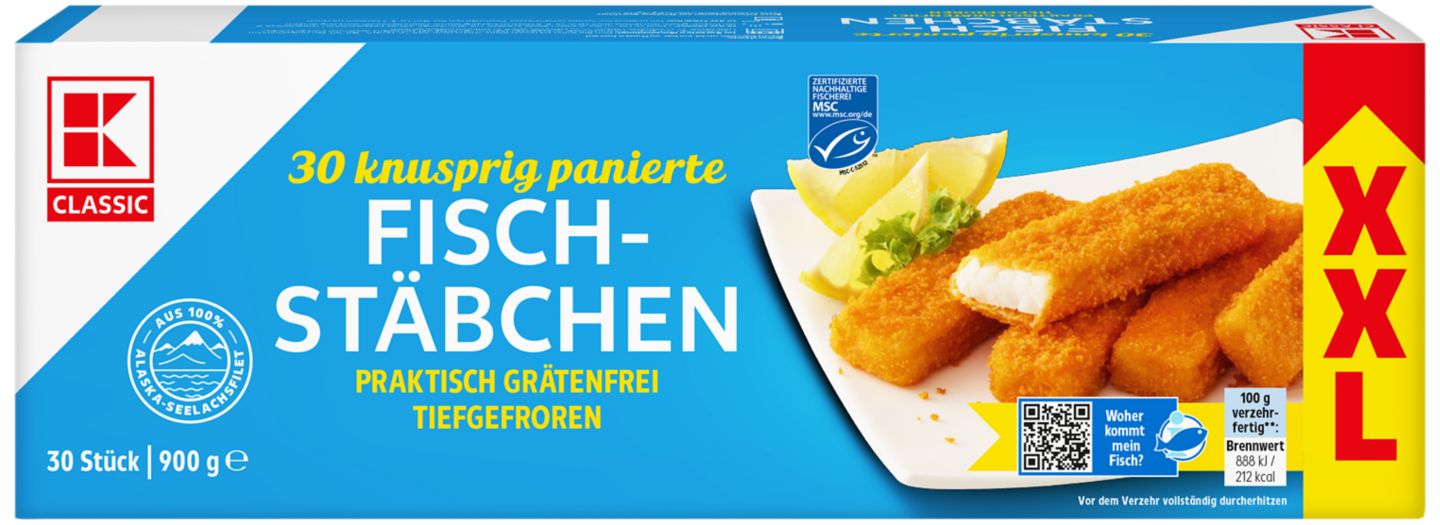K-CLASSIC Fischstäbchen XXL