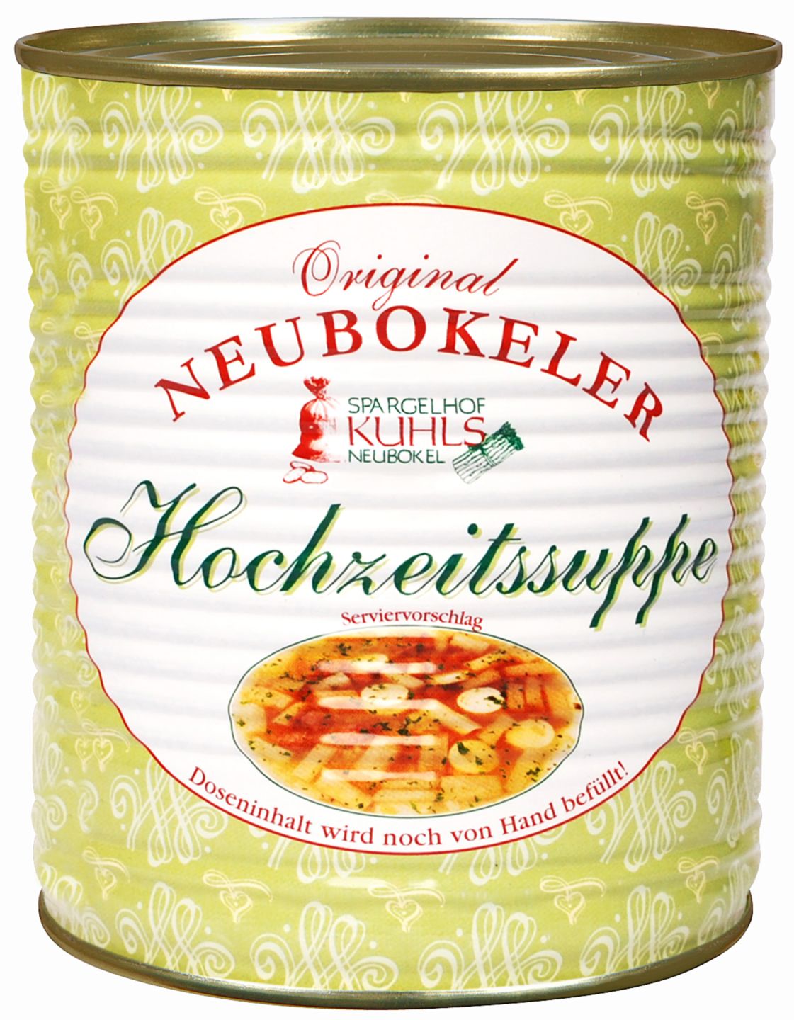 KUHLS SPARGELHOF Orig. Neubokeler Hochzeitssuppe