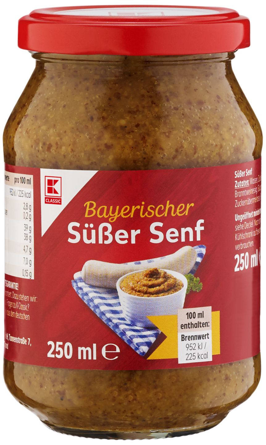 K-CLASSIC Bayer. Süßer Senf