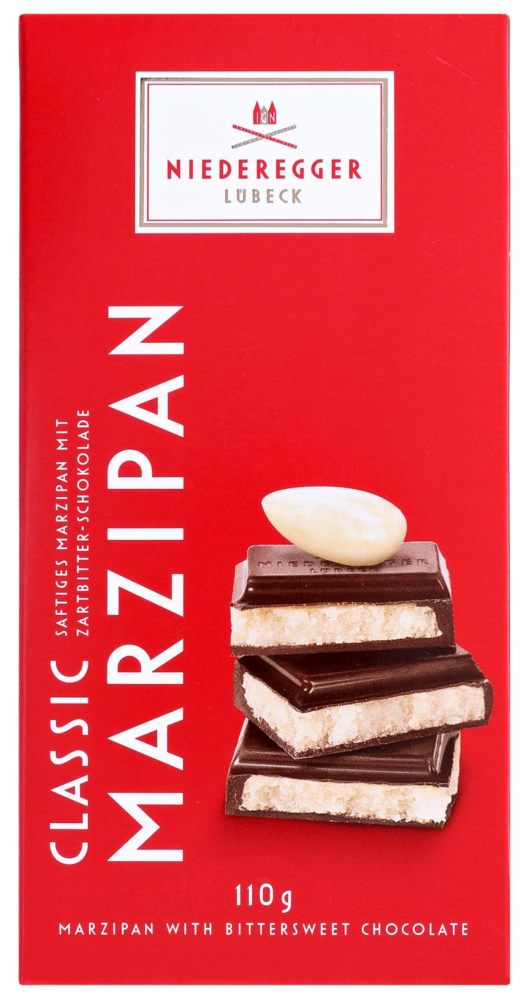 NIEDEREGGER Schokolade mit Marzipanfüllung
