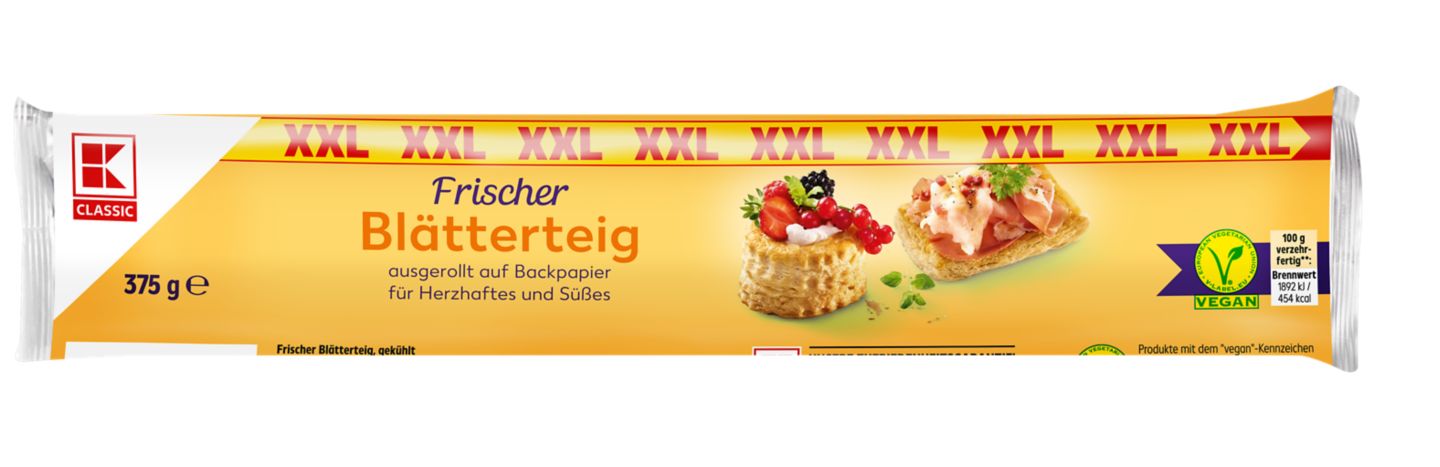 K-CLASSIC Frischer Blätterteig XXL