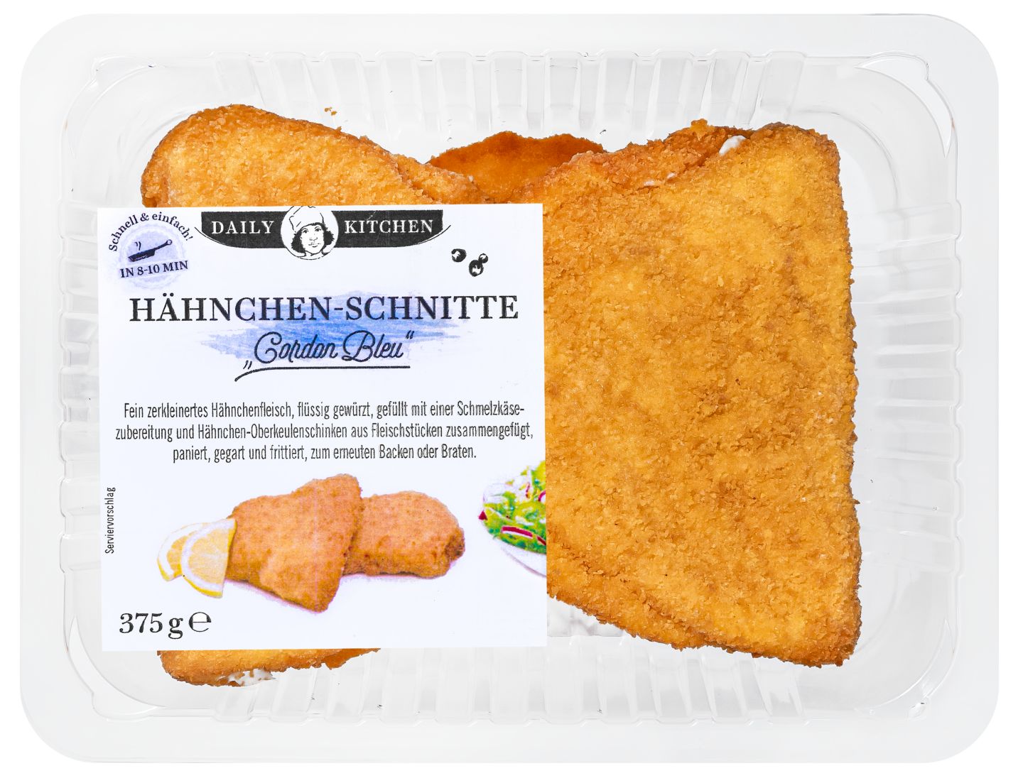 DAILY KITCHEN Hähnchen-Schnitte Cordon Bleu