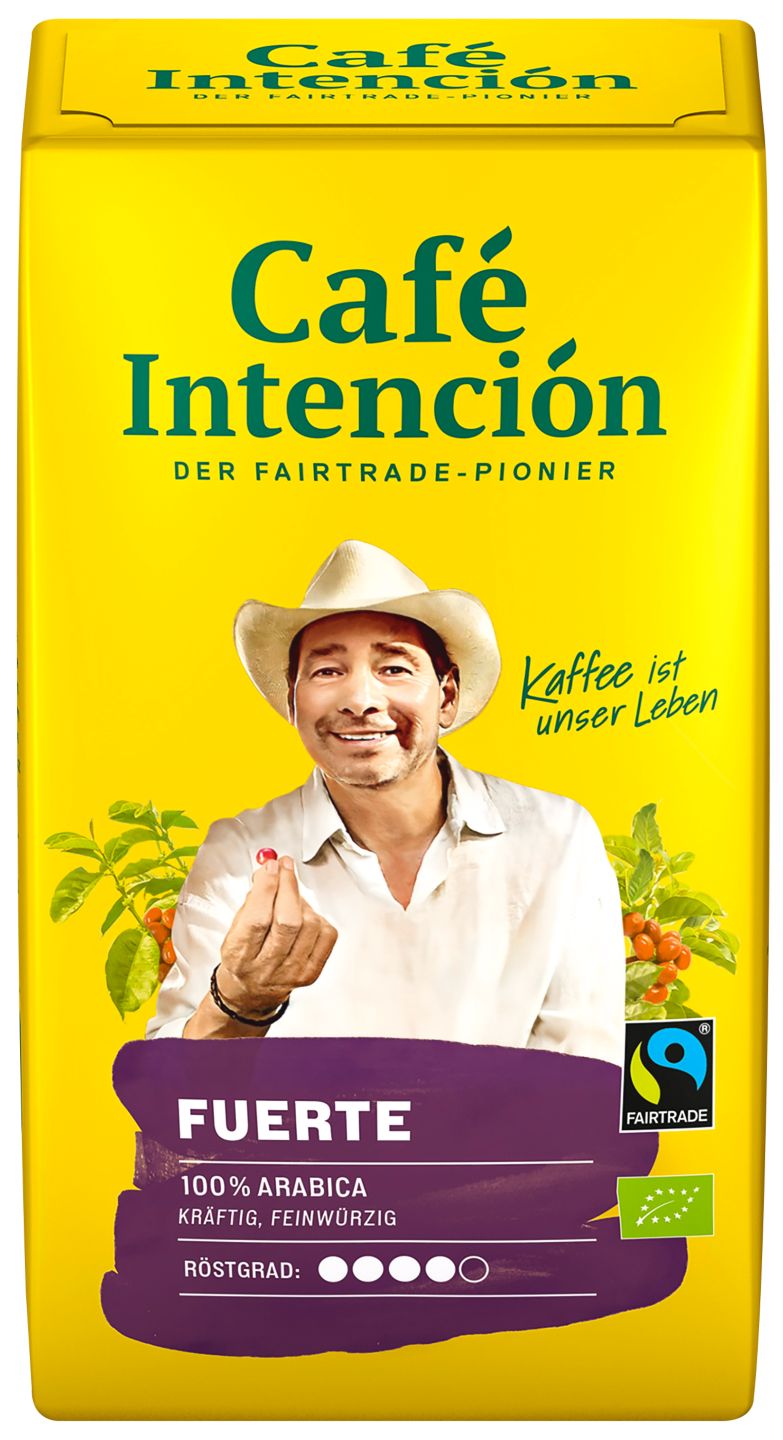 CAFÉ INTENCIÓN Bio-Kaffee gemahlen