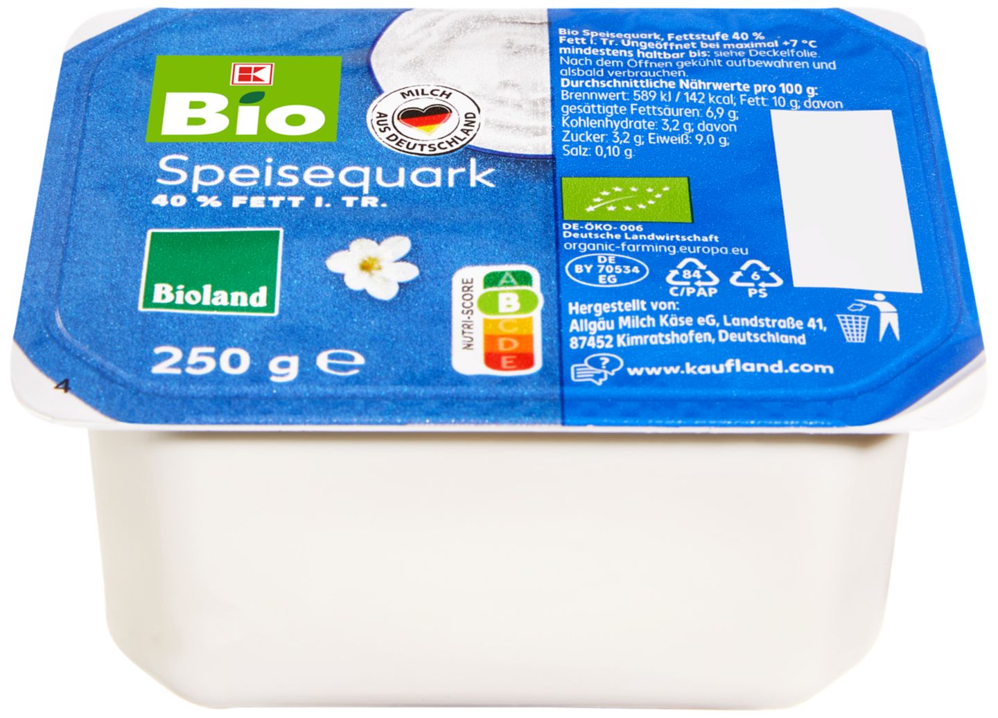 K-BIO Bioland Speisequark