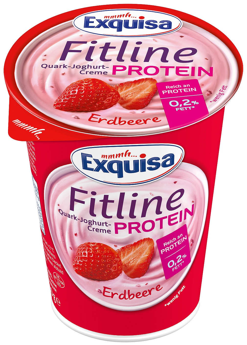 Abbildung des Angebots EXQUISA Fitline Protein, Skyr Vanille oder Zero