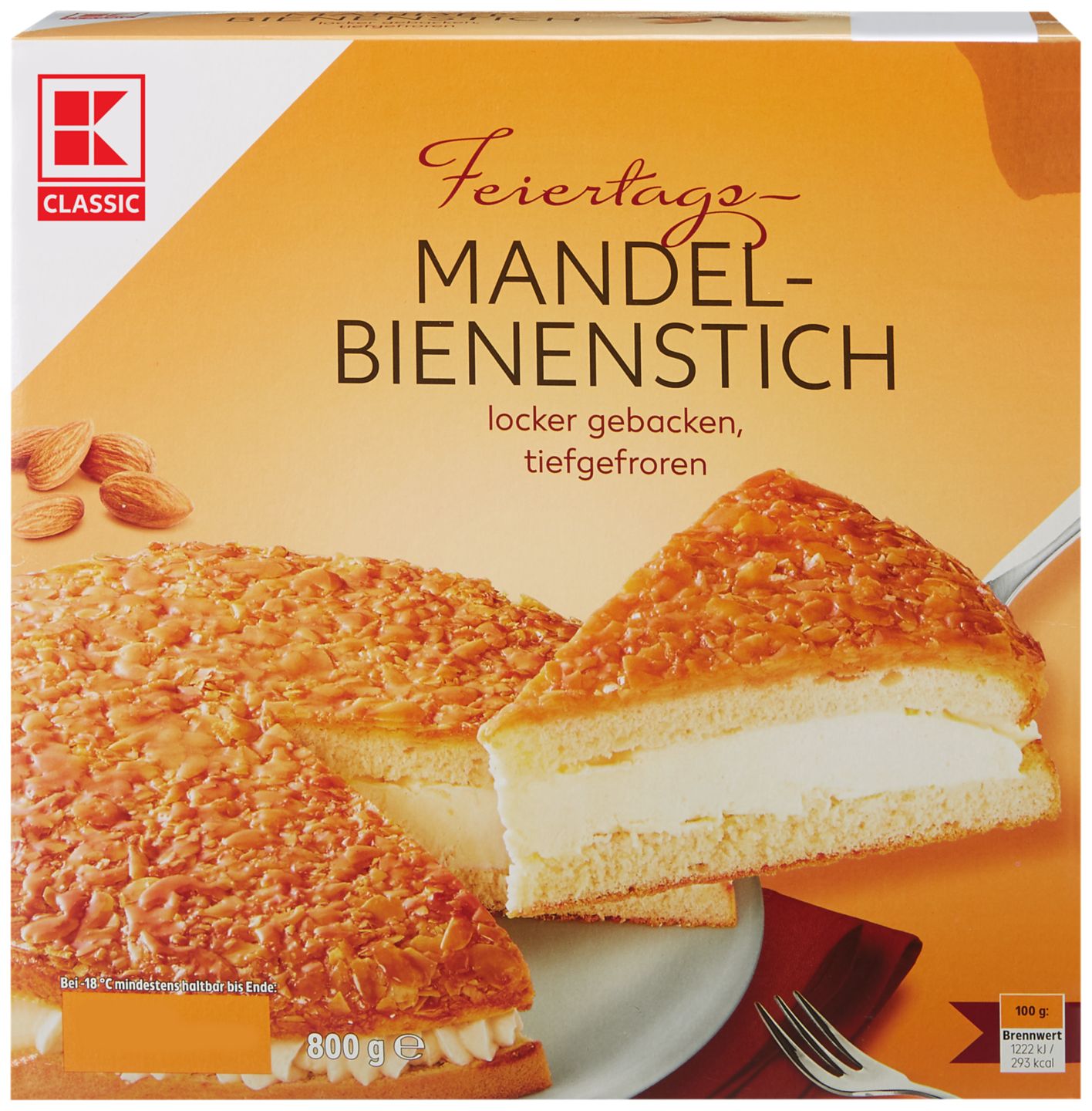 K-CLASSIC Feiertags-Mandel- Bienenstich