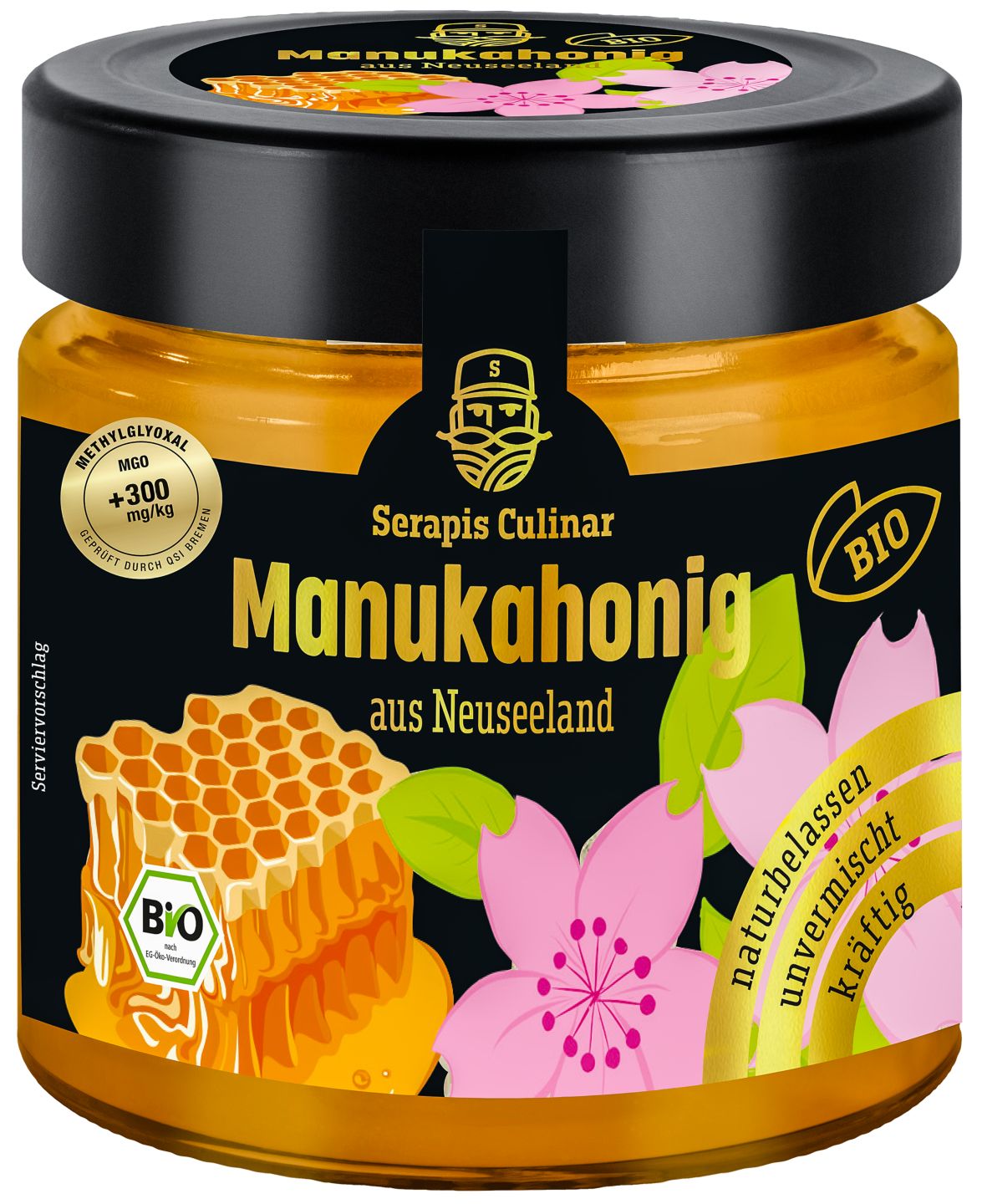 SERAPIS CULINAR Bio-Manuka-Honig