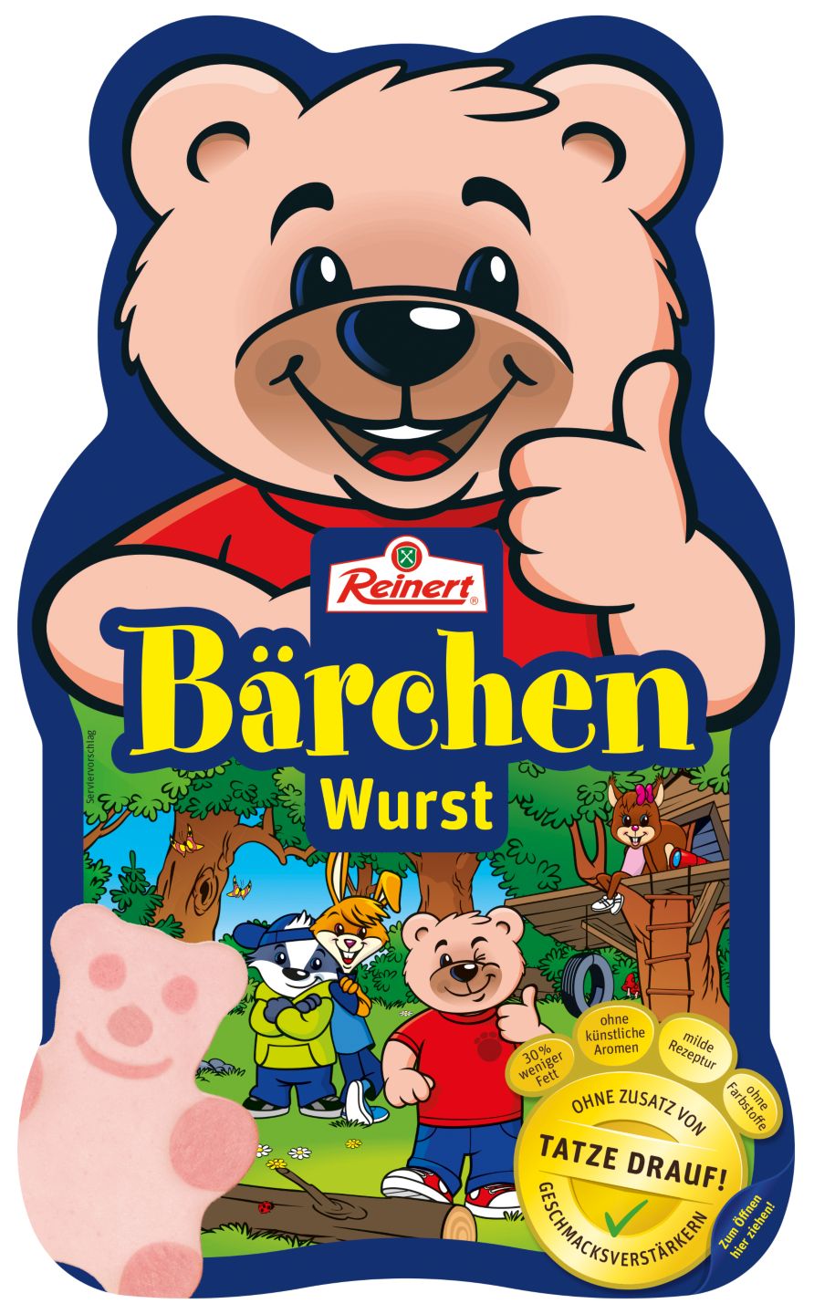 REINERT Bärchen-Wurstspezialität 