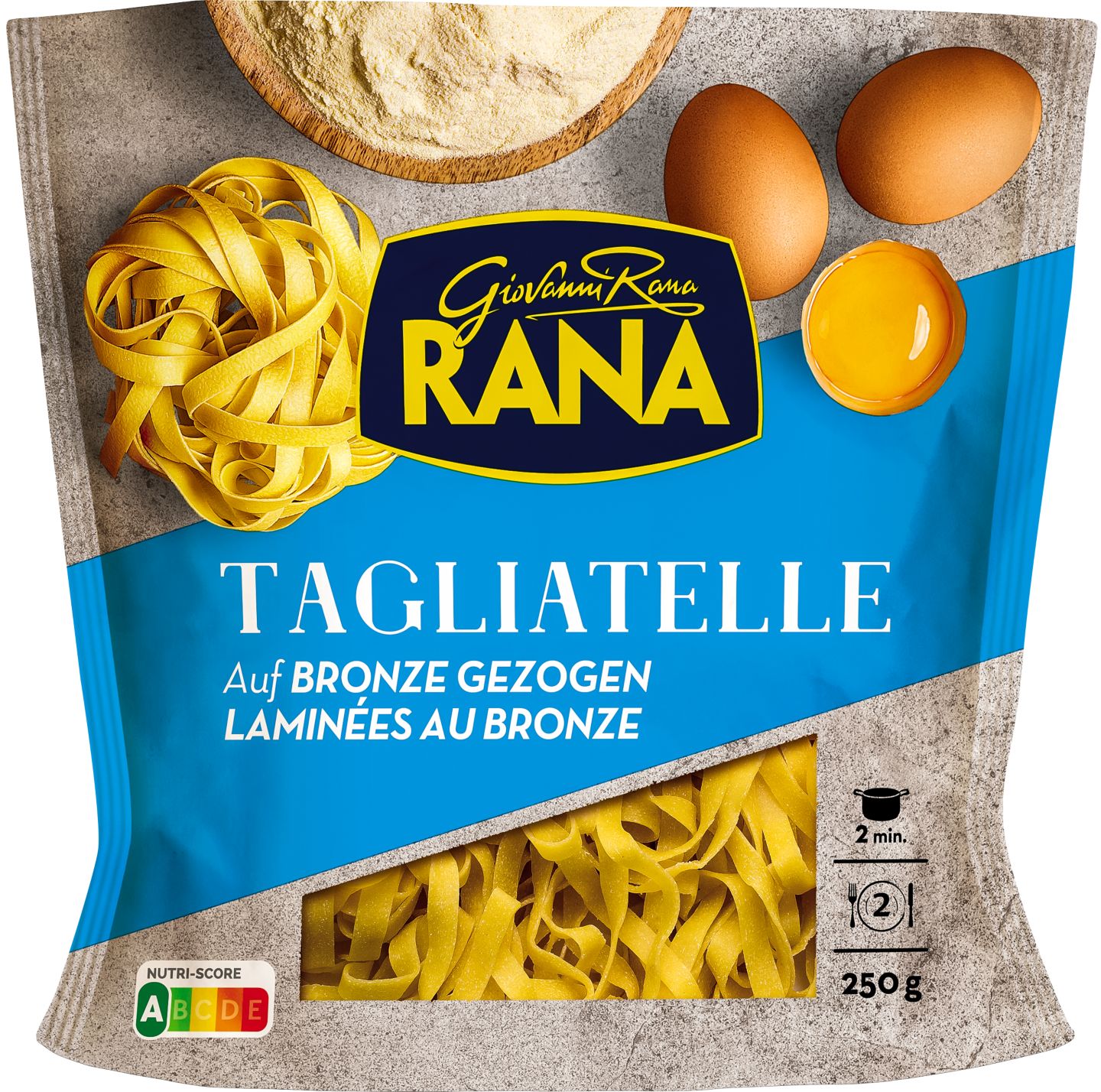 GIOVANNI RANA Frische Tagliatelle oder Lasagneblätter