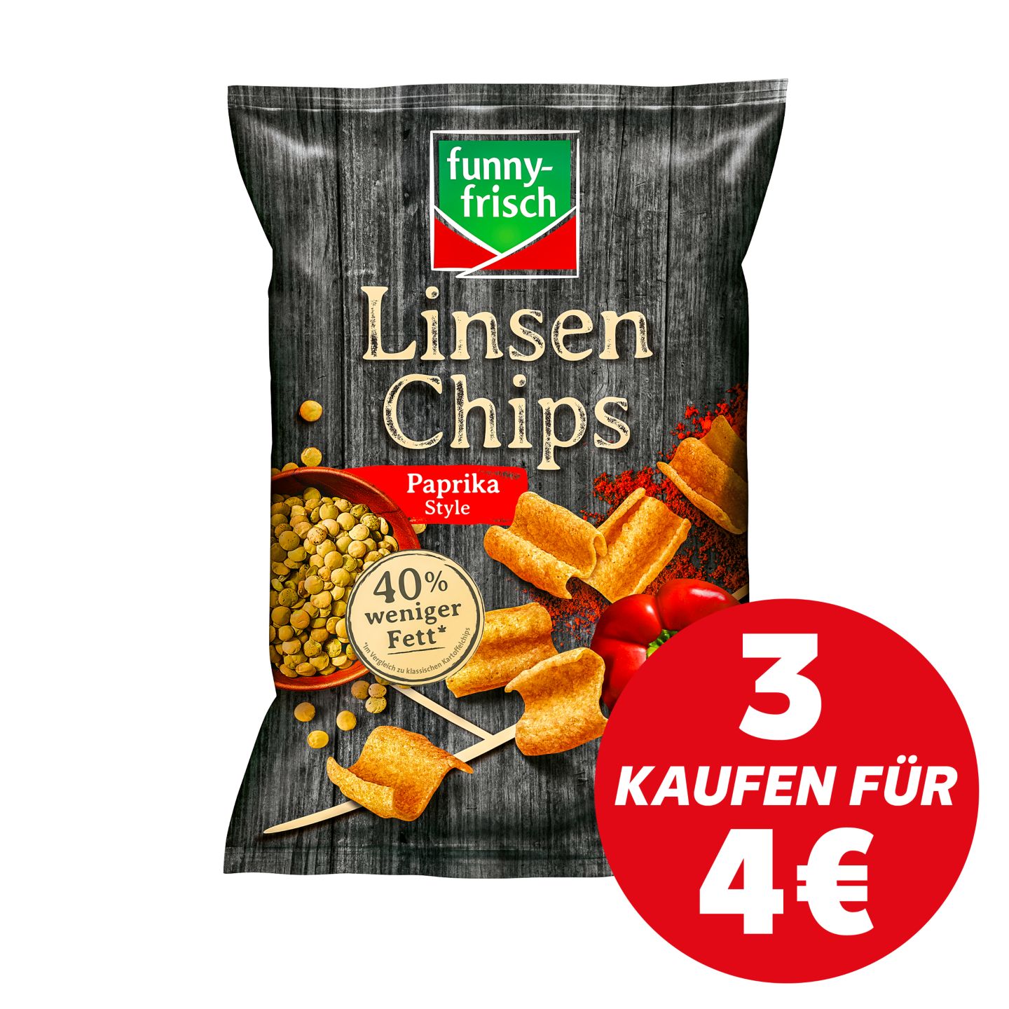 FUNNY-FRISCH Linsen- oder Popchips