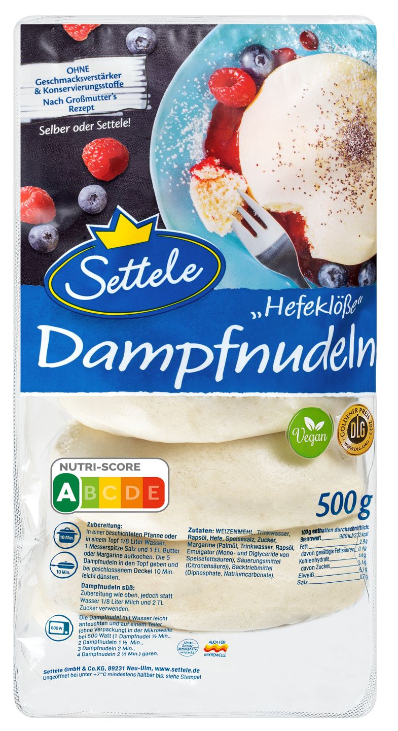 SETTELE Dampfnudeln