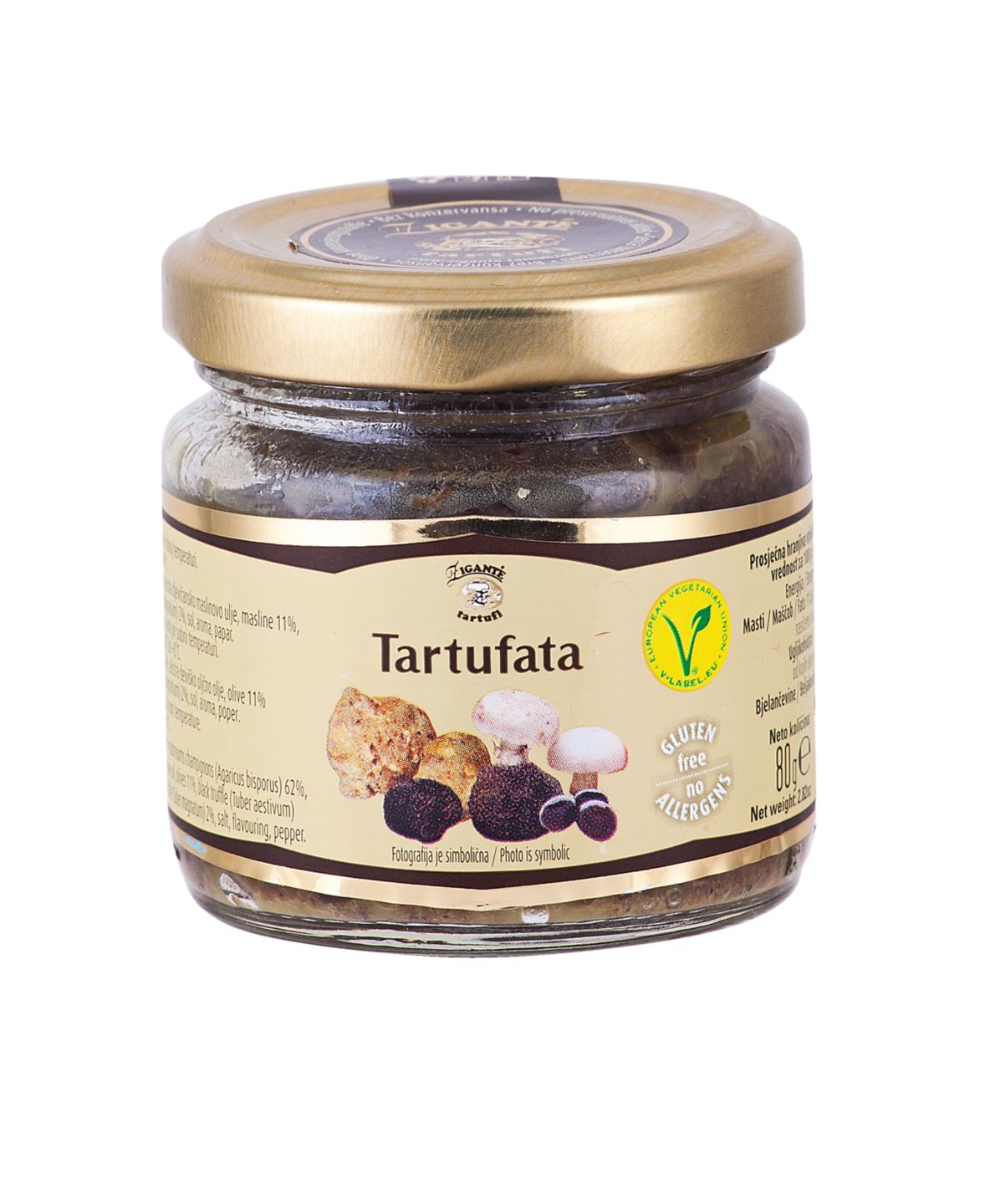Zigante Tartufa delik 80 g
MPC 2.5.2025=10,59€