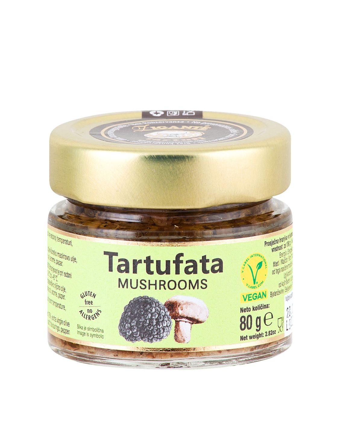 Zigante Tartufi i šampinjoni 80 g
MPC 2.5.2025=6,99€