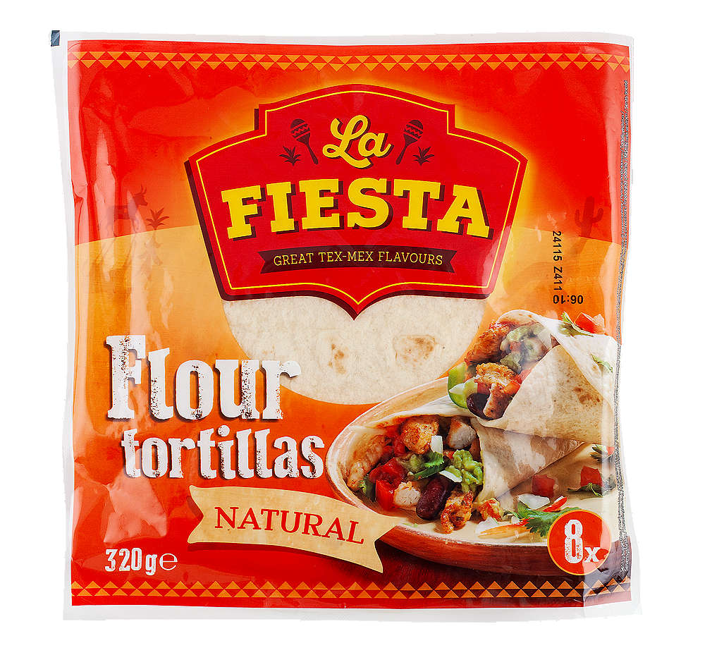 Fotografija ponude La Fiesta tortilla od brašna
