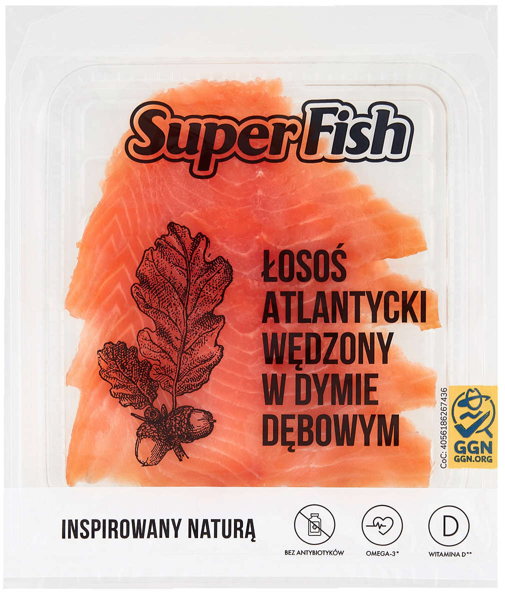 Zdjęcie oferty SuperFish Łosoś atlantycki w plastrach