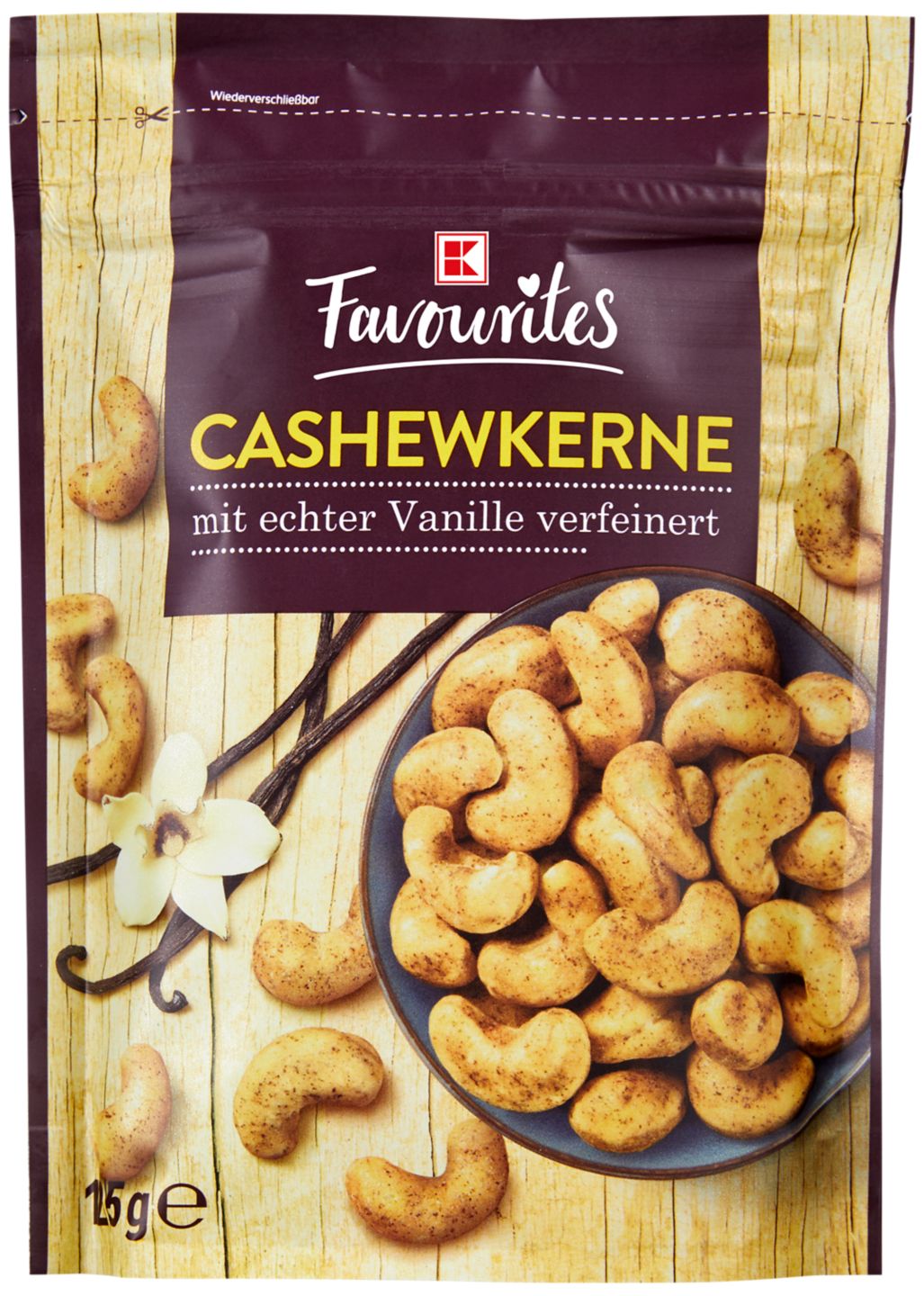 K-FAVOURITES Cashewkerne mit Vanille