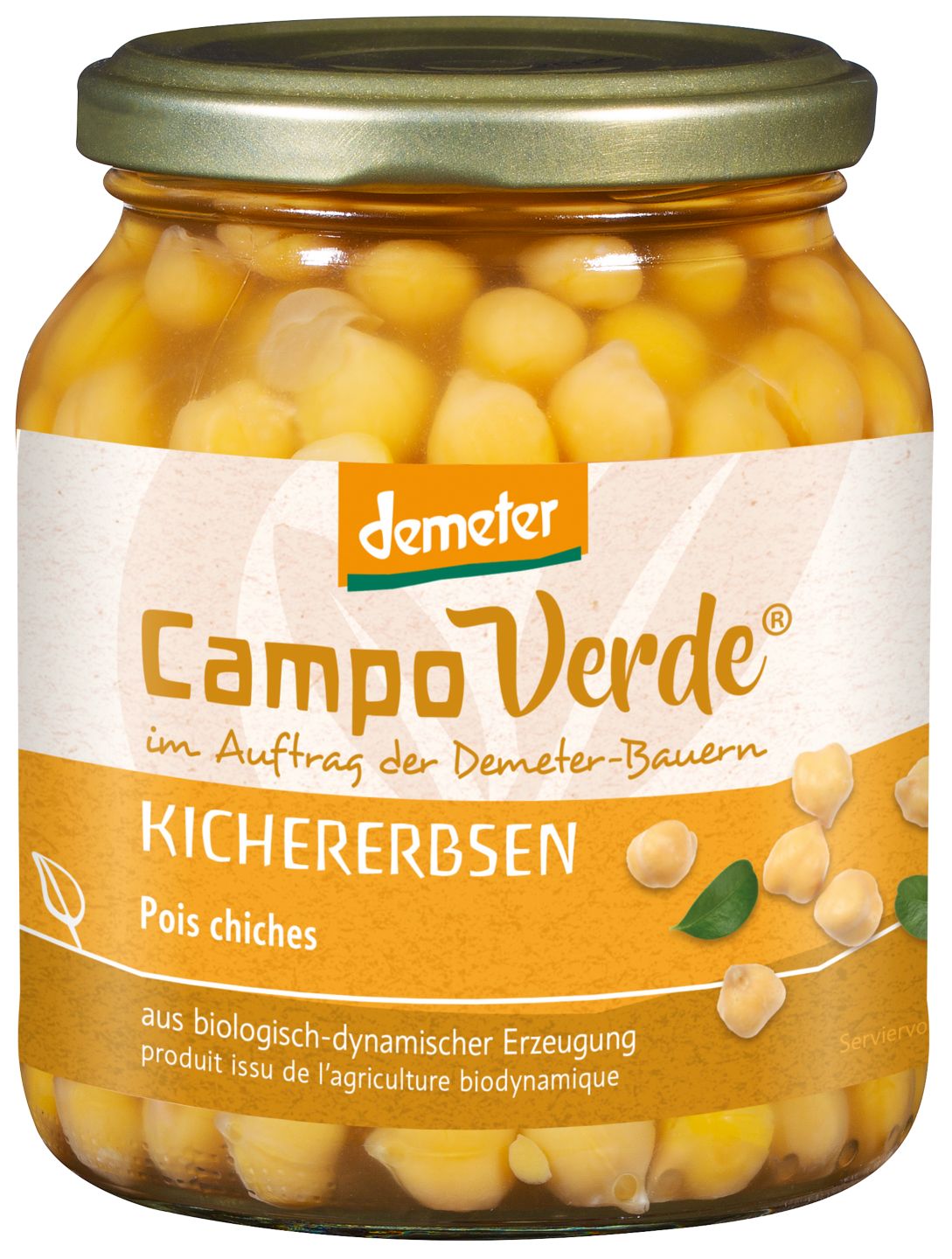 CAMPO VERDE Demeter Kichererbsen