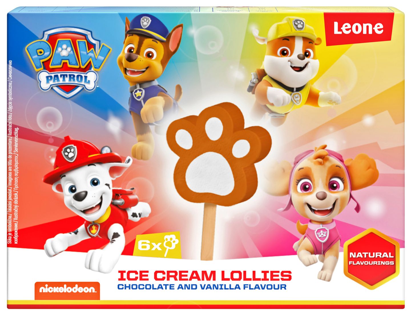PAW PATROL oder PEPPA PIG Ice Cream Lollies