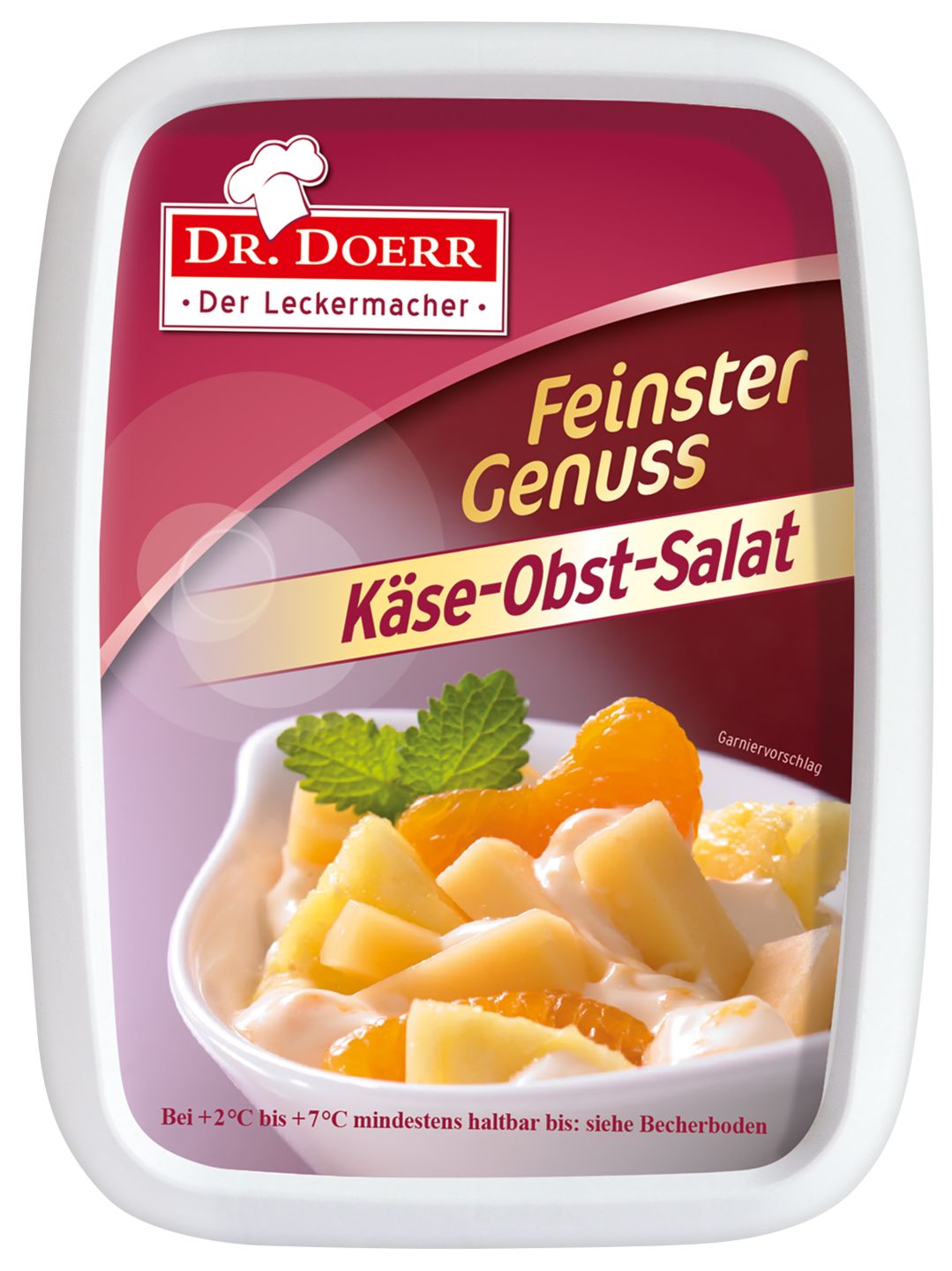 DR. DOERR Käse-Obst-Salat