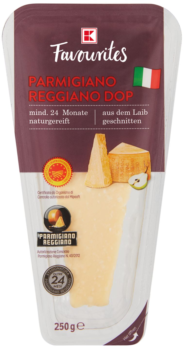 K-FAVOURITES Parmigiano Reggiano DOP