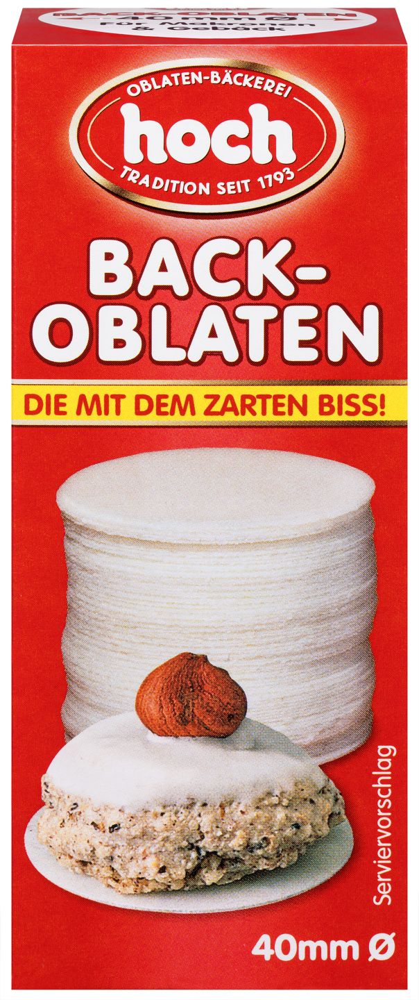 HOCH Back-Oblaten