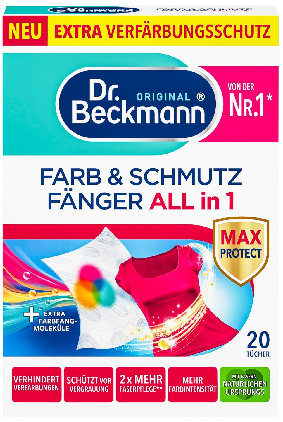 DR. BECKMANN Farb- & Schmutzfänger 3 in 1