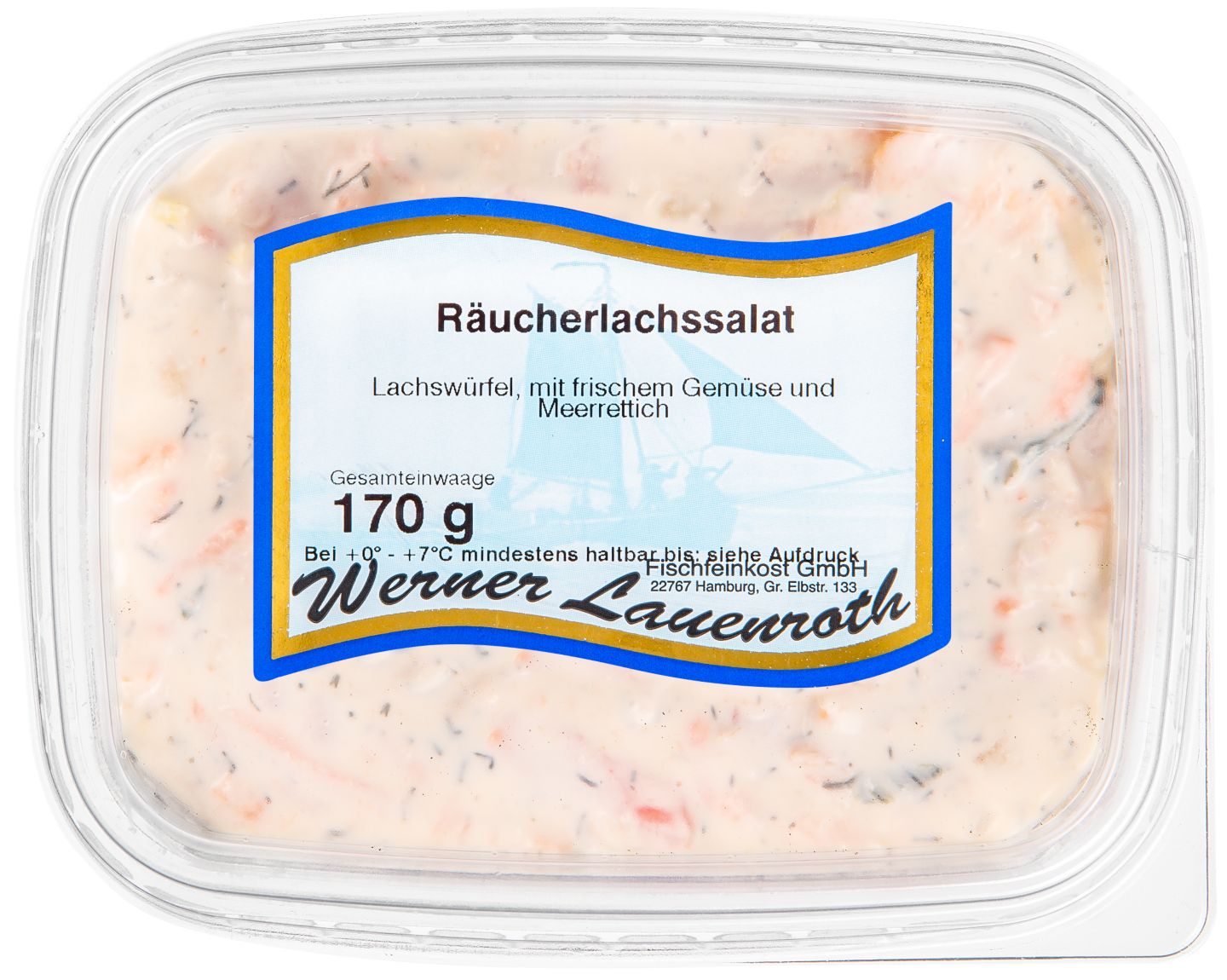 WERNER LAUENROTH Räucherlachssalat