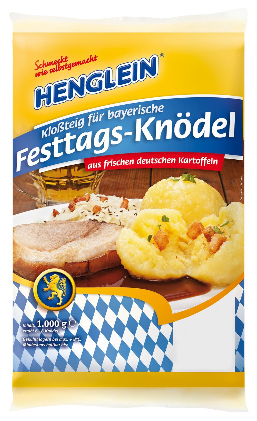 HENGLEIN Kloßteig für Festtags-Knödel