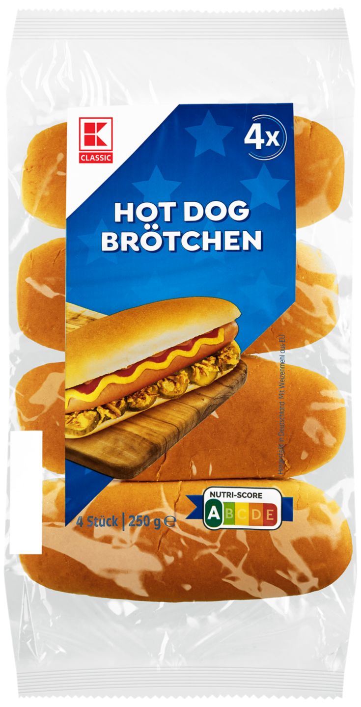 K-CLASSIC Hot-Dog-Brötchen