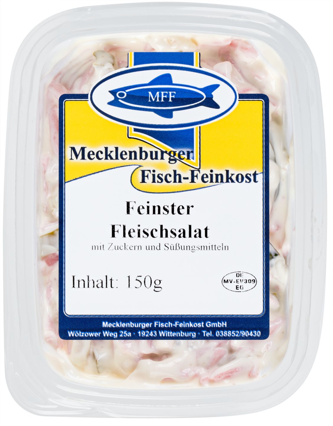 MECKLENBURGER FISCH-FEINKOST Feinster Fleischsalat