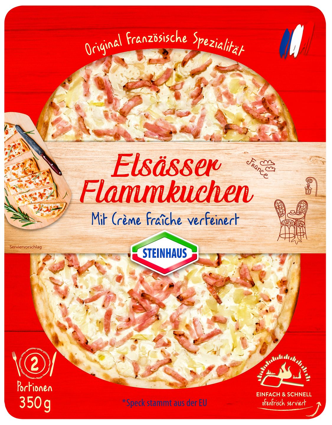 STEINHAUS Elsässer Flammkuchen