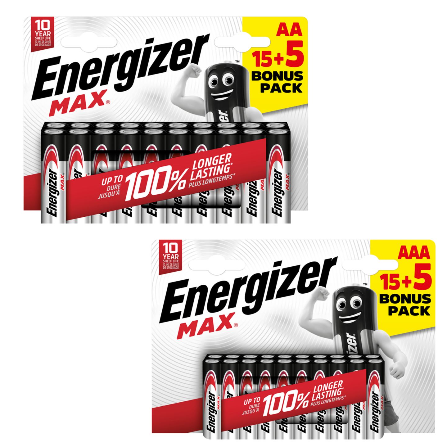 ENERGIZER Batterien AA oder AAA »Max«
