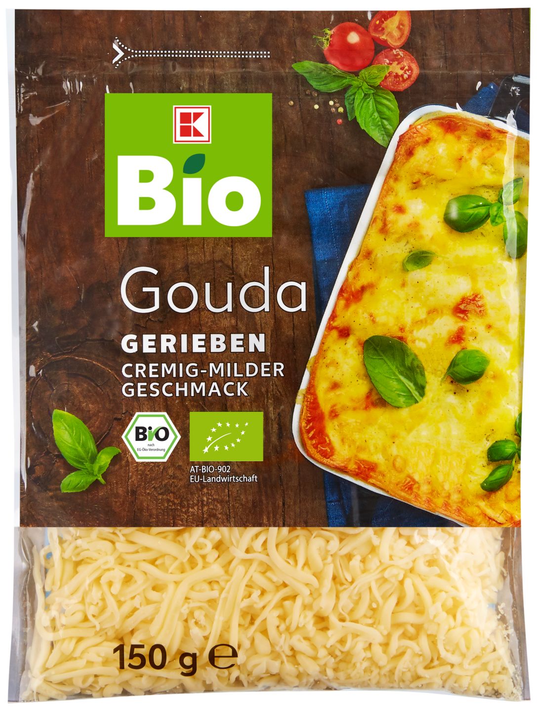 K-BIO Bio-Gouda oder -Emmentaler