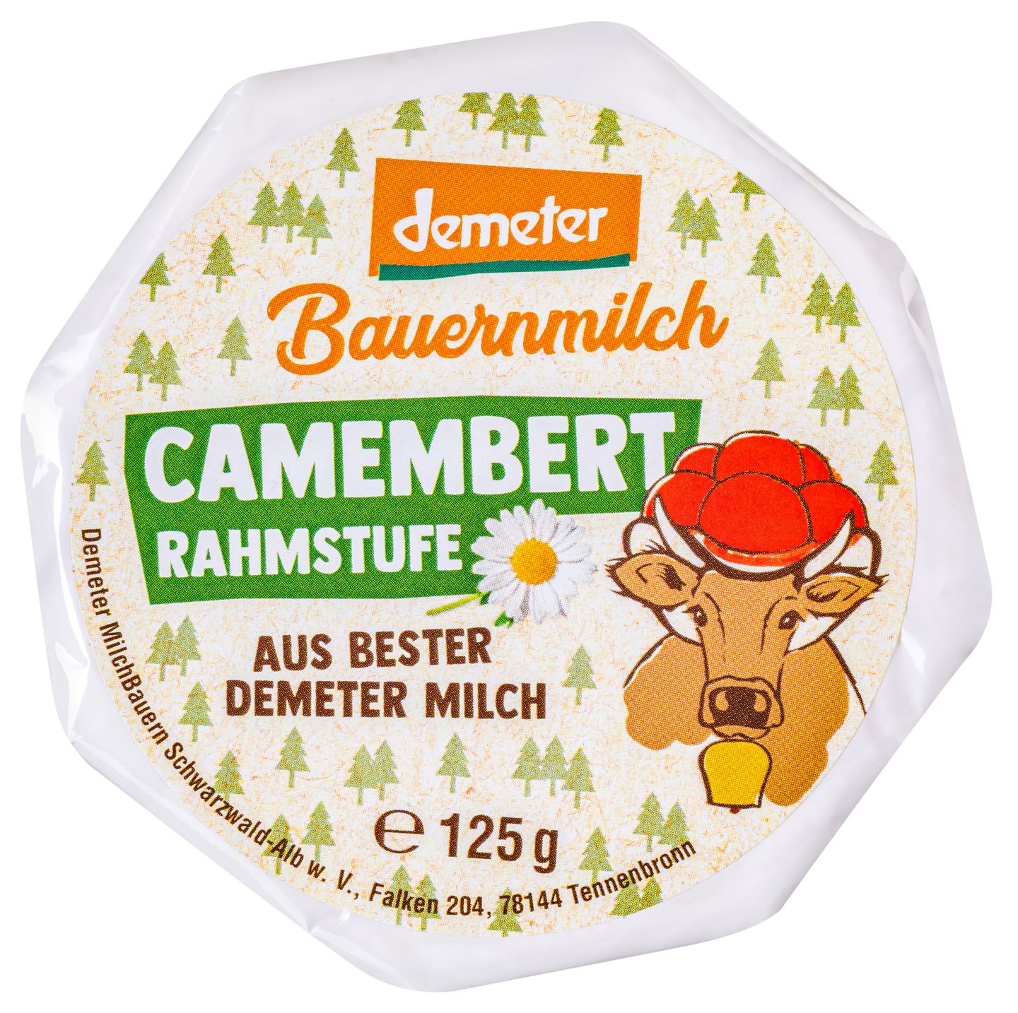 BAUERNMILCH Demeter Camembert Rahmstufe