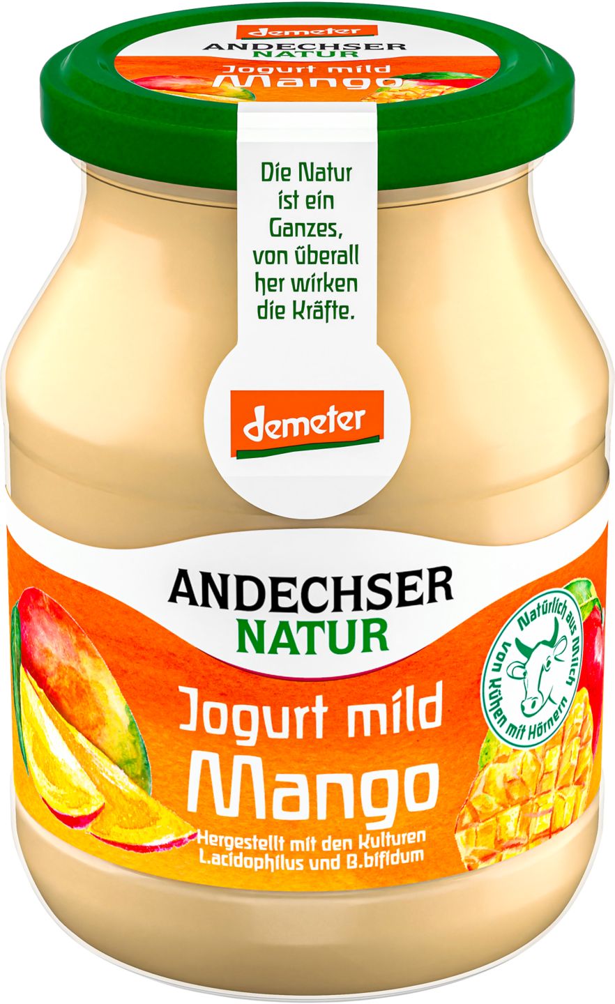 ANDECHSER NATUR Demeter Fruchtjoghurt, 3,8 % Fett