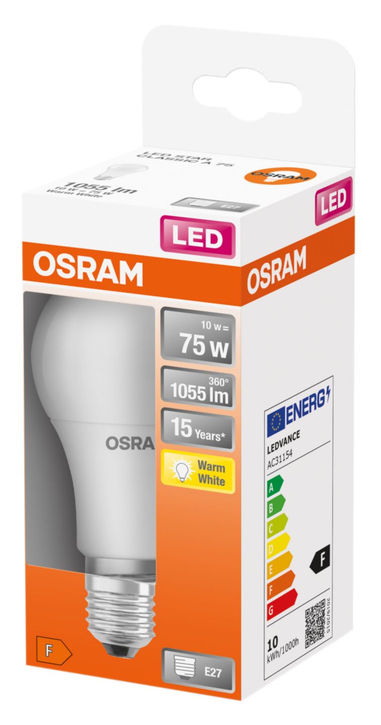 OSRAM LED-Birne E27 matt