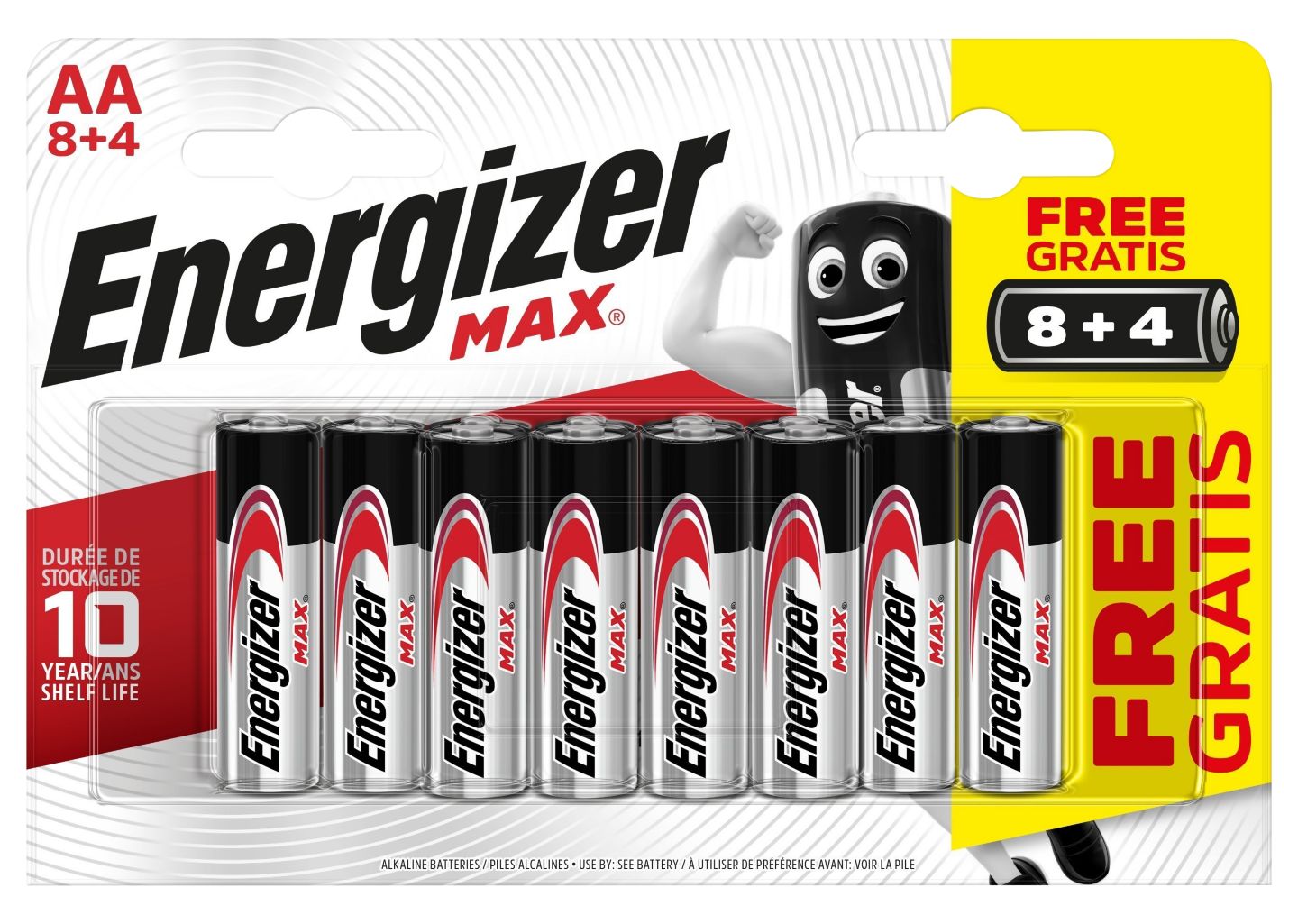 ENERGIZER »MAX« Alkaline-Batterien AA oder AAA