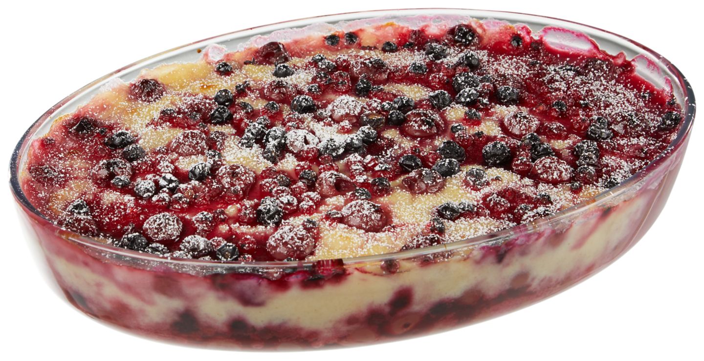 Ô CUISINE Glas-Auflaufform oval 