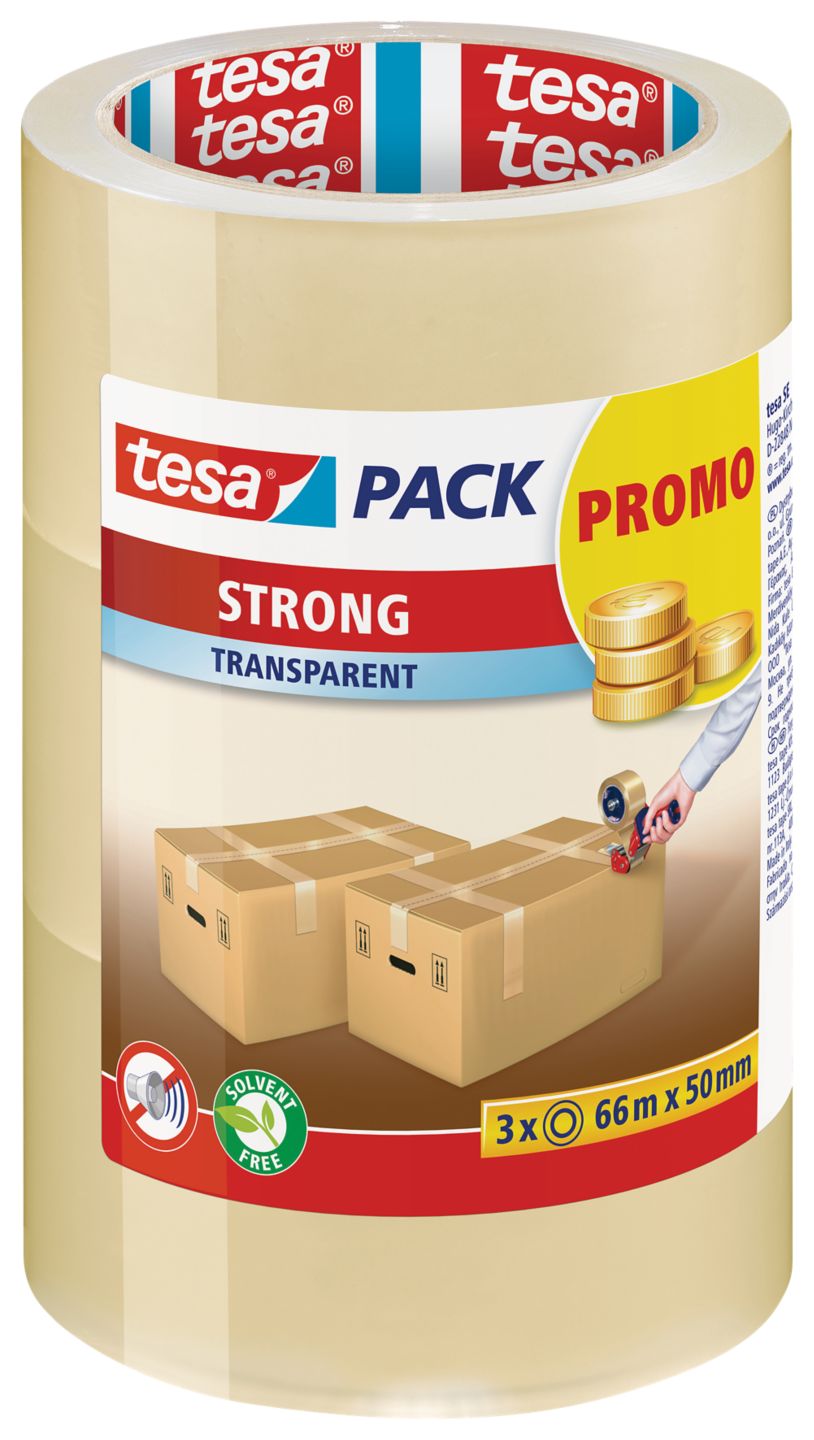 TESA Packband transparent 