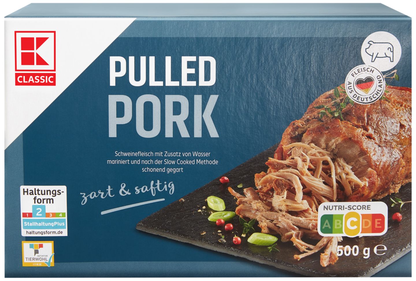 K-CLASSIC Pulled Pork oder Turkey 